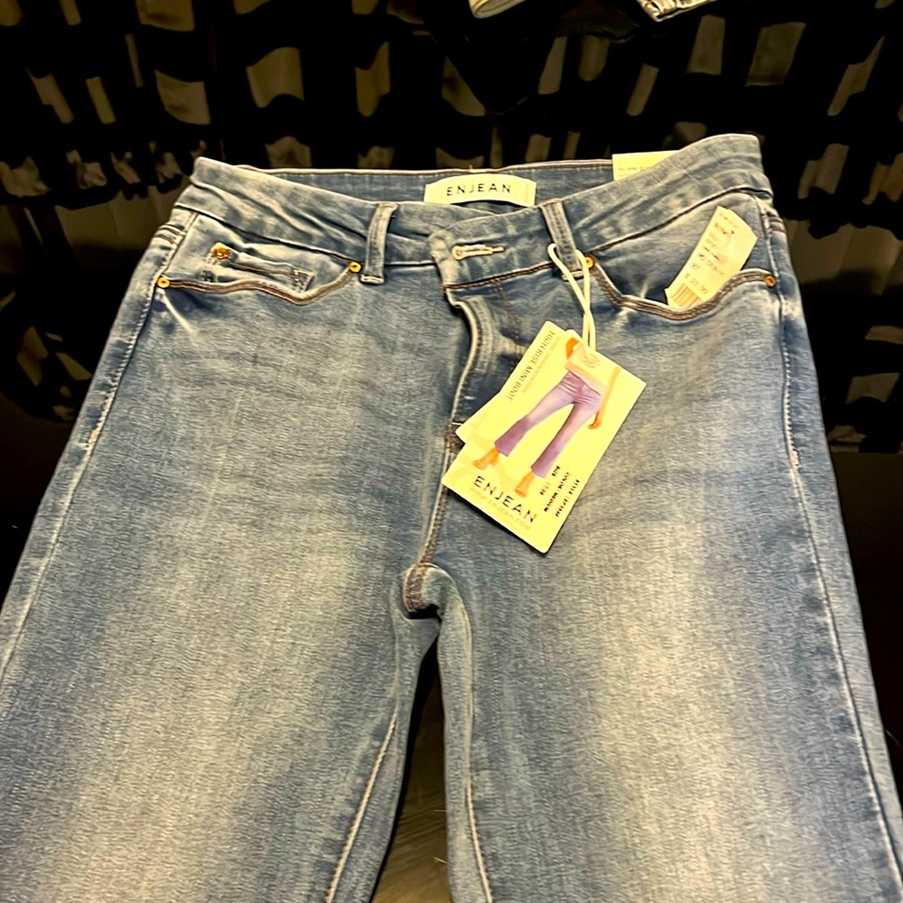 Enjean high rise mini boot sz 7